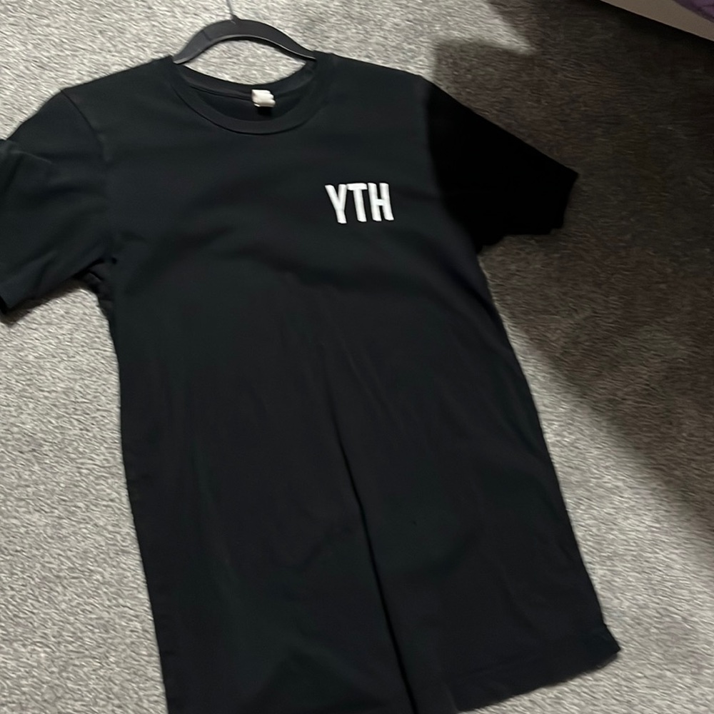 Black graphic tee